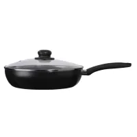Brabantia Hapjespan met glazen deksel 28 cm